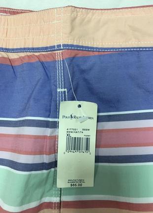 Шорты мужские пляжные polo ralph lauren, xl4 фото