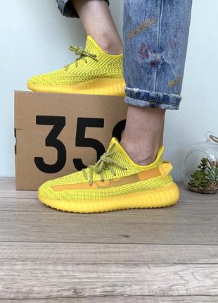Мужские кроссовки adidas yeezy boost 350 v2 yellow 41-42-43-446 фото