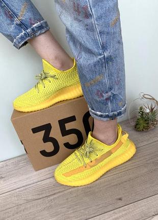 Мужские кроссовки adidas yeezy boost 350 v2 yellow 41-42-43-444 фото