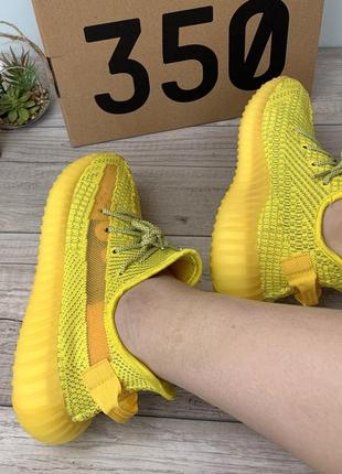 Мужские кроссовки adidas yeezy boost 350 v2 yellow 41-42-43-445 фото