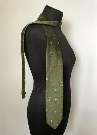 Галстук альпийские ботинки эдельвейс