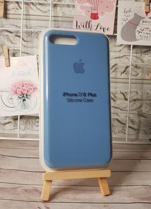 Чохол на iphone 7plus / 8plus silicone case чохол 7+ 8 плюс для айфон