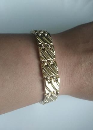 Браслет позолочений