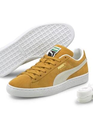 Puma suede classic xxi 374915 05 кроссовки замш кожаные кеди обуви - 39