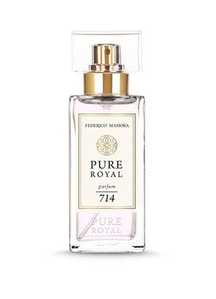 Парфуми жіночі fm pure royal 714 carolina herrera 212, 50 мл3 фото