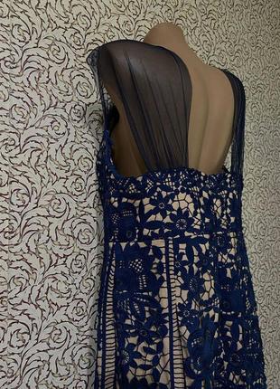 Довга сукня з відкритою спиною5 фото