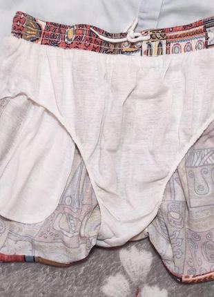 Яскраві жіночі шорти р.46-48 літні легкі на підкладці equipe абстракція8 фото