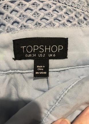 Юбка в кружево topshop размер xs2 фото