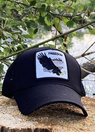 Бейсболка goorin brothers черная | тракер в сетку гурин бразерс в сетку летняя...