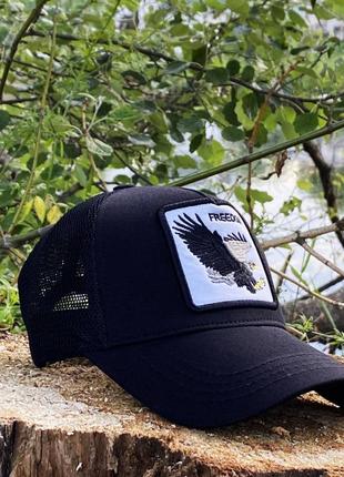 Бейсболка goorin brothers черная | тракер в сетку гурин бразерс в сетку летняя...