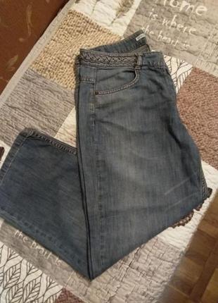 Класні легкі джинсові бриджі/бриджи/капри, свои2 фото