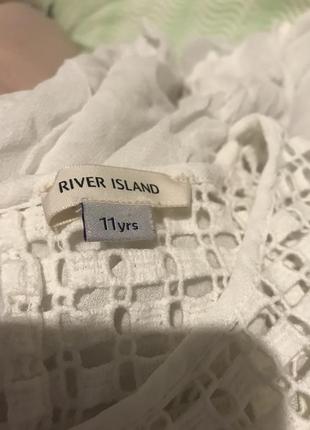 Блуза віскоза біла river island xs2 фото