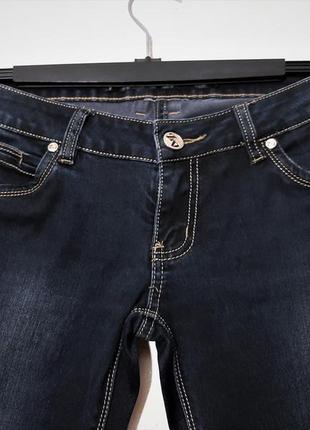 Gsw (германия) джинсы тёмно-синие зауженные слимы брендовые мужские5 фото