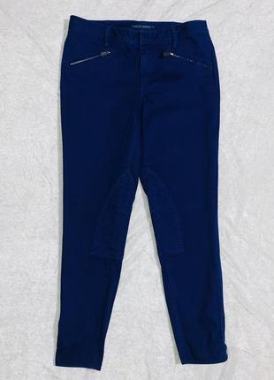 Оригинальные хлопковые синие брюки для конного спорта ralph lauren supplier 12798