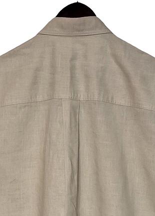 Льняная мужская рубашка шведка xl4 фото