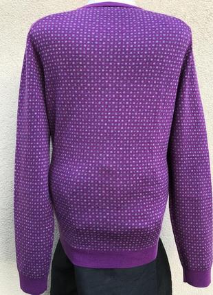 Шерсть 100%,кофта,свитер,реглан,джемпер,пуловер,премиум бренд,stile benetton2 фото