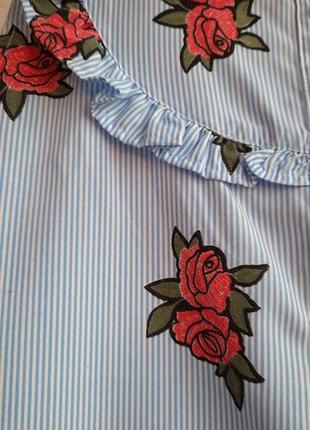 Шикарная блузка-вышиванка2 фото