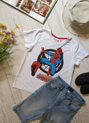 Прикольна дитяча футболка spidermen marvel марвел дитяча футболка