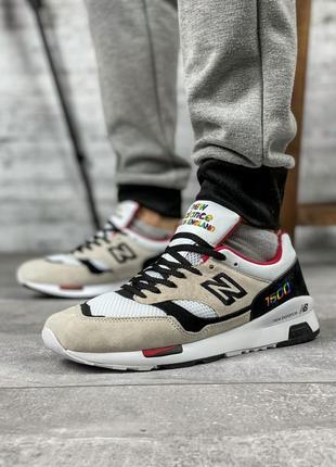 Кроссовки мужские , new balance бежевые