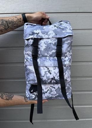 Рюкзак camping камуфляж серый