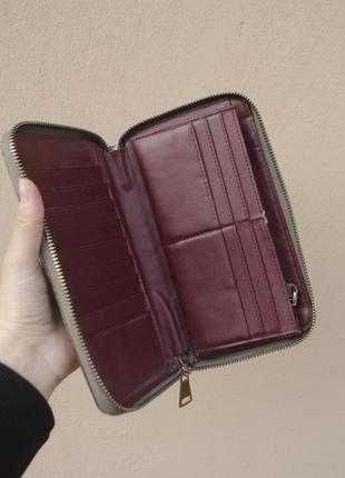 Гаманець-клатч, фірмовий гаманець, гаманець на замку, гаманець-портмоне8 фото