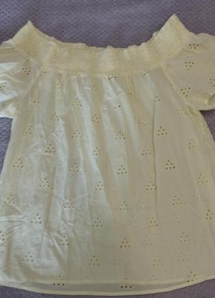 Блуза ришелье vero moda р.l