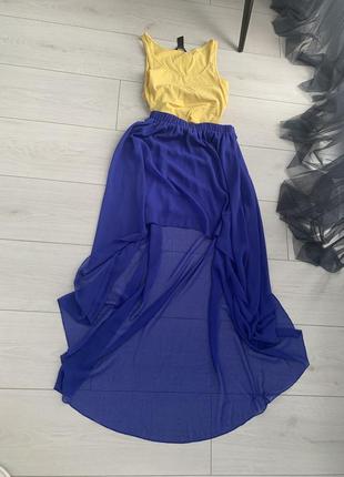 Спідниця патріотично синя newlook