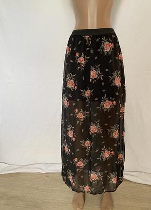 Красивая юбка нарядная 12 размера1 фото