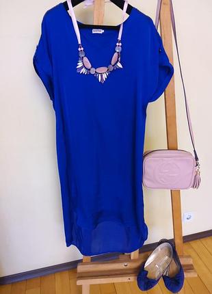 Яркое электрик платье kiomi раз.l-xl