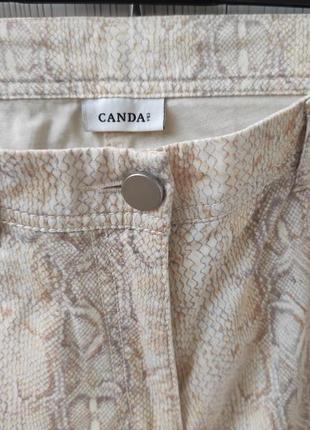 Летние укороченные джинсы брюки капри  высокая посадка, р.50/uk146 фото