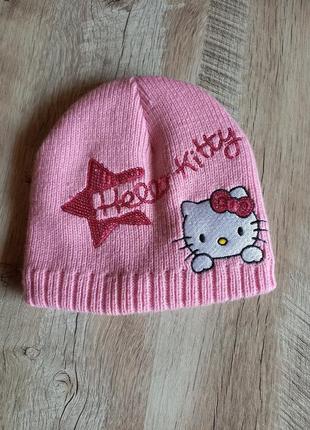 Шапка hello kitty розмір 52 на вік 2 3 роки
