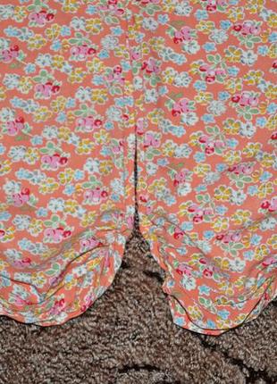 Нарядные летние брюки для девочки next (размер 116)3 фото