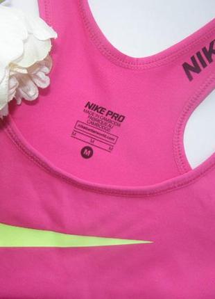 Nike pro майка для занять спортом тренувань бігу m-розмір