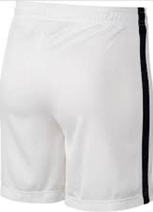 Nike men's dry academy large shorts white2 фото