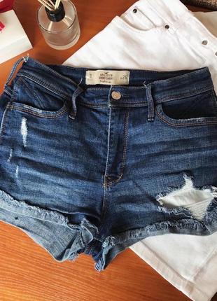 Женские джинсовые шорты короткие обтягивающие1 фото