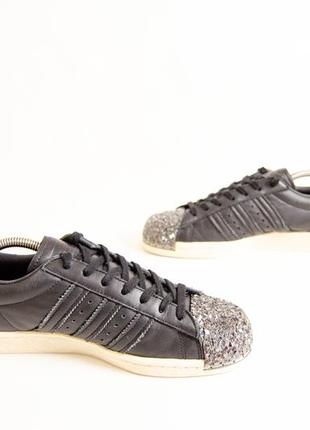 Adidas superstar 80s кожаные кеды кроссовки оригинал! р. 39-40 25 см4 фото