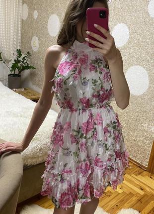Нереально гарна сукня в квітковий принт8 фото