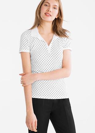 Женское хлопковое поло c&a