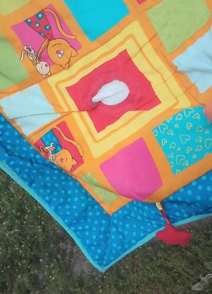 Дитяче ігрове ковдра/килимок дитячий ігровий килимок одіяло 2в1 сша розпродаж6 фото