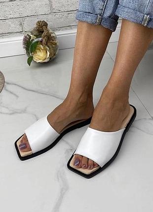 🤍босоніжки - шльопанці 🕊 кожа, замша, натуральная взуття шкіряне