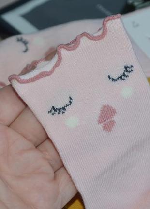 1-2/2-3 года новые фирменные носки носочки для девочки набор 3 пары lc waikiki вайкики6 фото