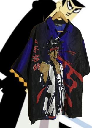 Vintage samurai рубашка