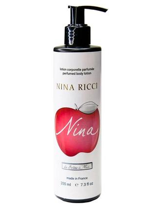 Парфюмированный лосьон для тела nina ricci nina brand collection 200 мл1 фото