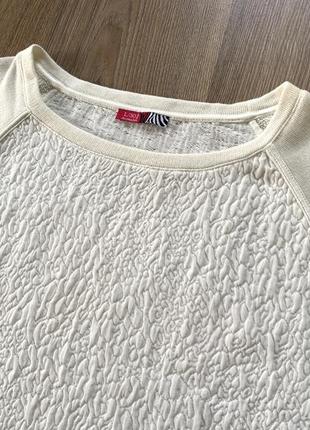 Женская футболка блуза с коротким рукавом фактурной тканью4 фото