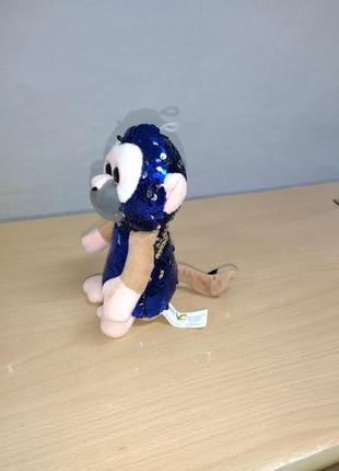 Обезьянка глазастик с пайетками 3