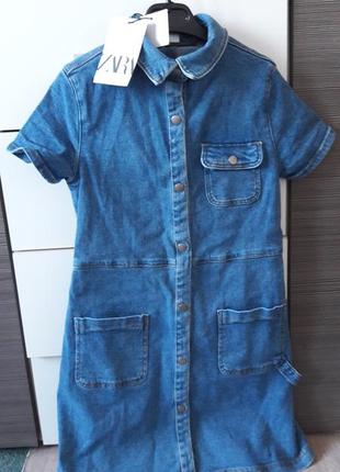 Джинсове плаття zara