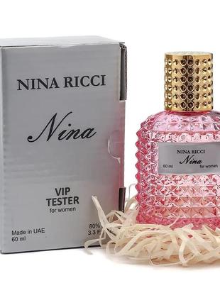 Nina ricci nina red apple tester vip, жіночий, 60 мл