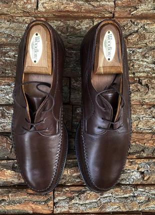 Новые дерби pier magrin by mezlan 40 41 размер туфли мужские натуральная кожа туфлі шкіра нові3 фото