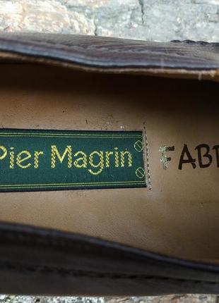 Новые дерби pier magrin by mezlan 40 41 размер туфли мужские натуральная кожа туфлі шкіра нові7 фото