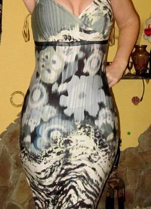 Сарафан sassofono,раз 40,трикотаж 90% визкоза, 10% еластан